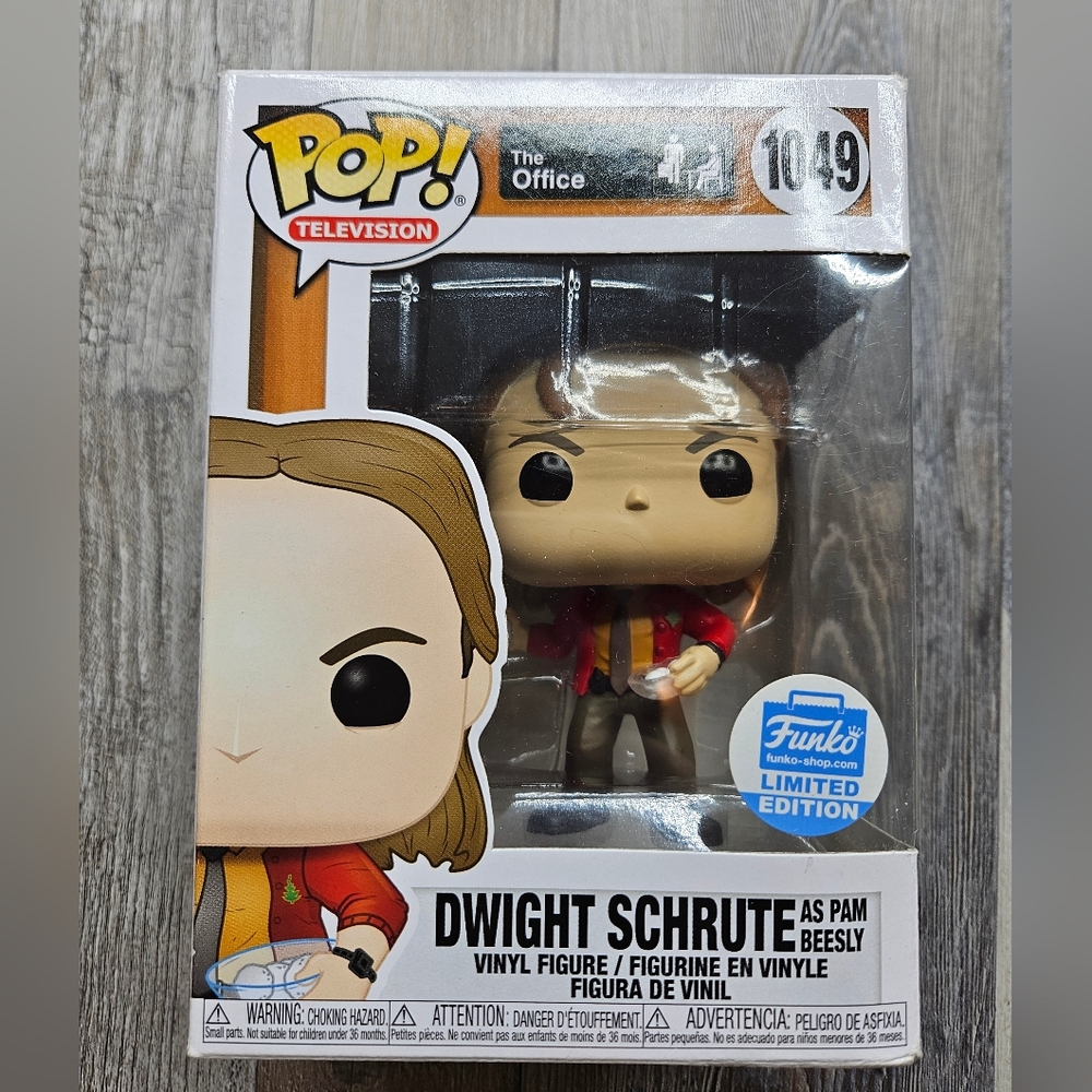 Dwight Schrute As Pam Beesly The Office Funko Pop 1049 Limited Edition